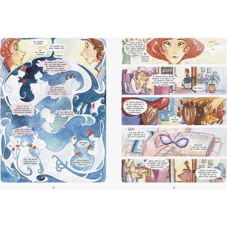 Enola Holmes y el enigma de las amapolas / Enola Holmes: The Case of the Bizarre Bouquets (Enola Holmes.La novela gráfica) (Spanish Edition)