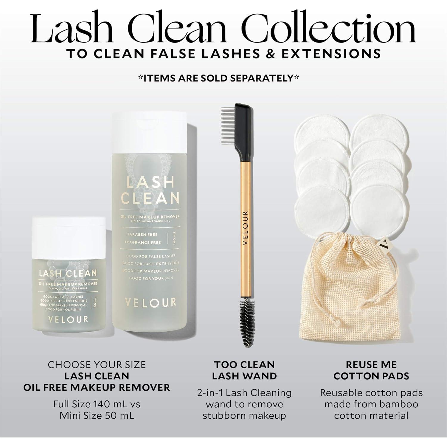 Cepillo de Limpieza 2 en 1 Velour LashWand para Pestañas