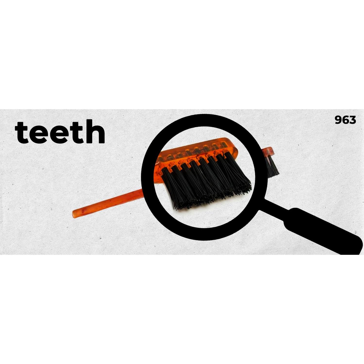 Peine de Cejas Hecho a Mano Speert Tortuga Habana 124x16.5mm