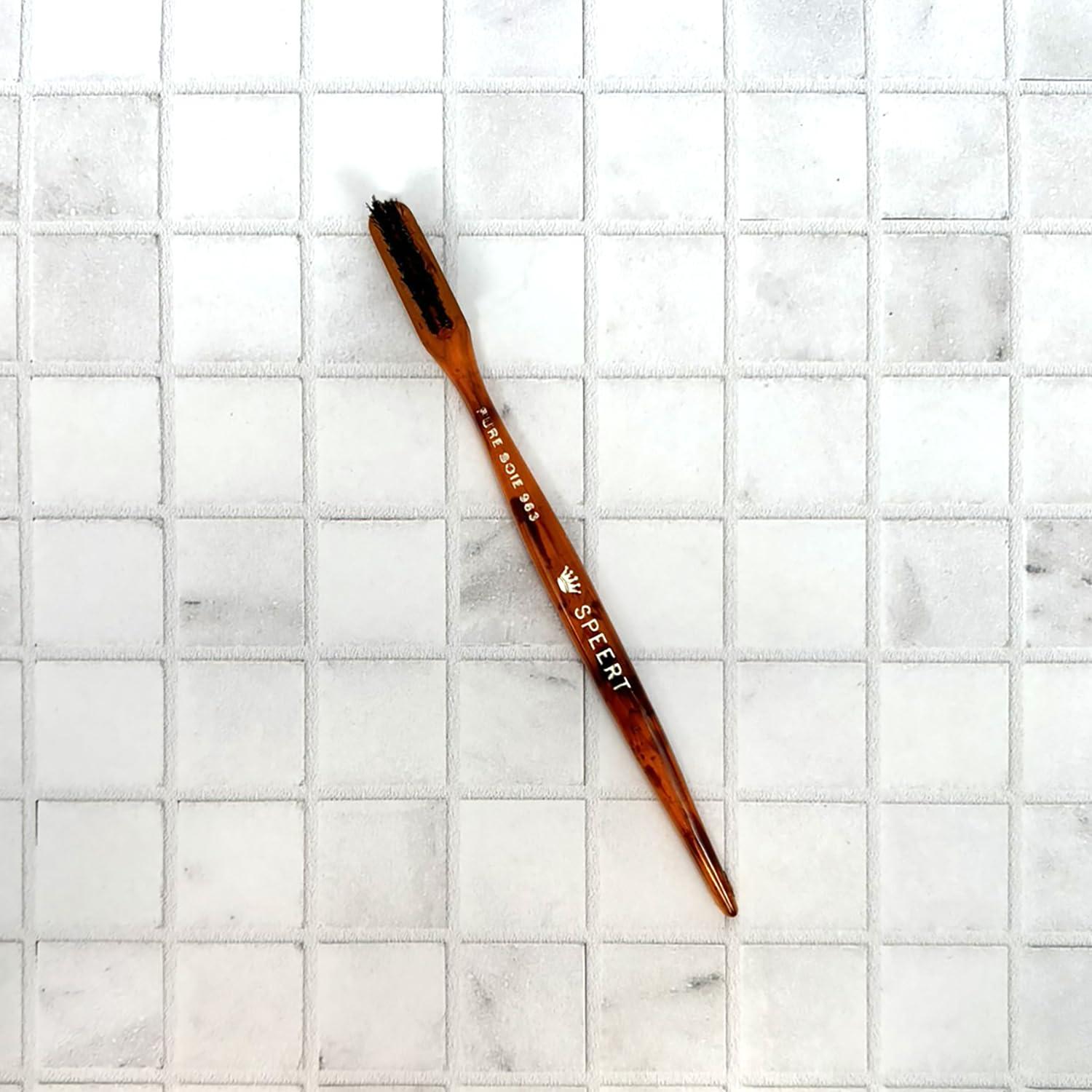 Peine de Cejas Hecho a Mano Speert Tortuga Habana 124x16.5mm