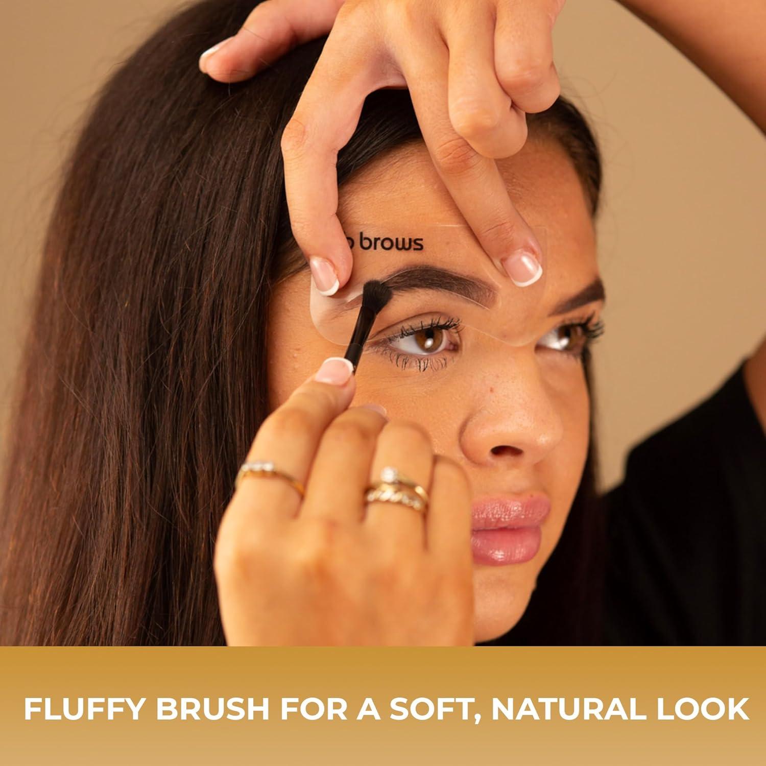 Brocha Aplicadora Doble Fab Brows - Vegana y Hipoalergénica