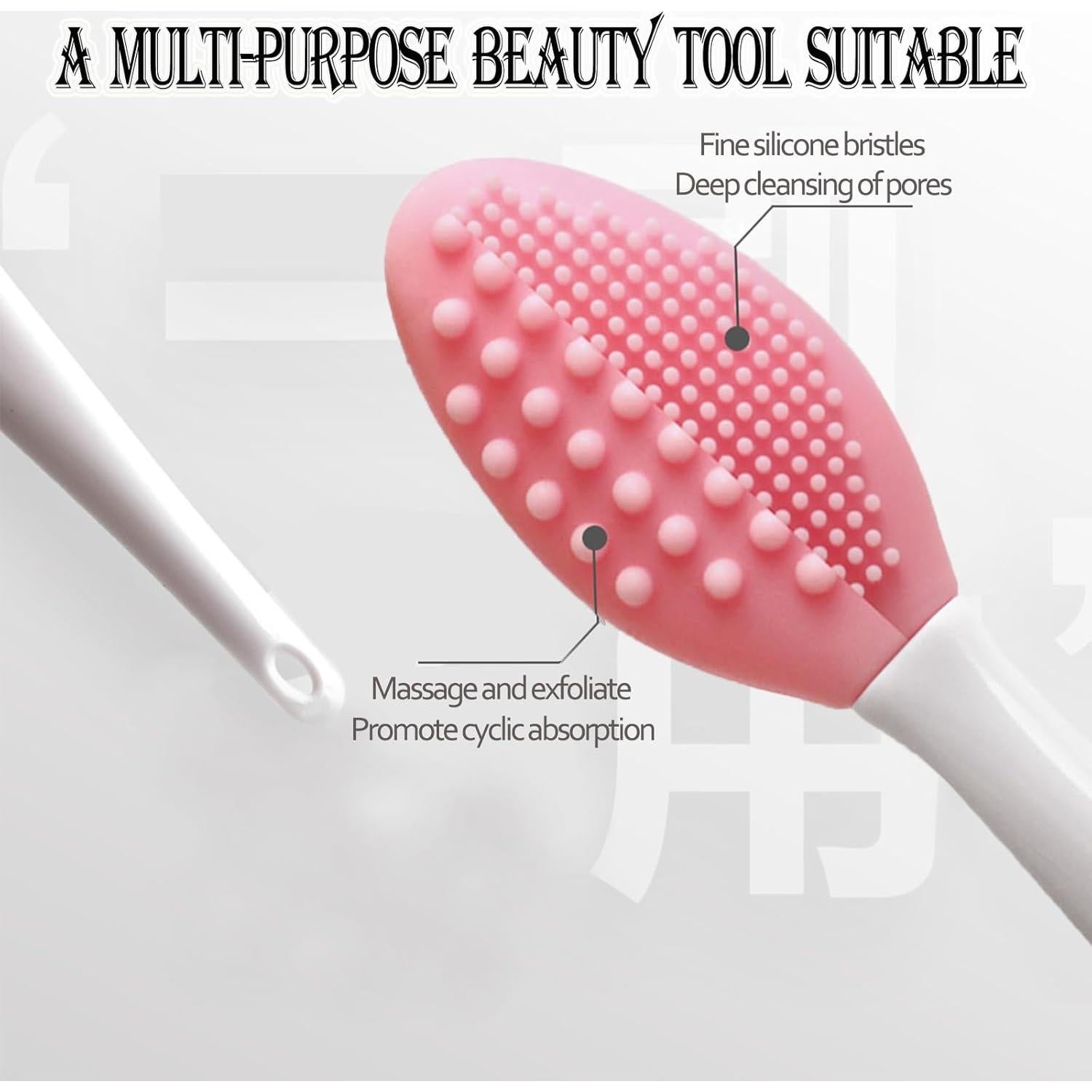 Cepillo Exfoliante de Silicona para Labios - 6 Colores