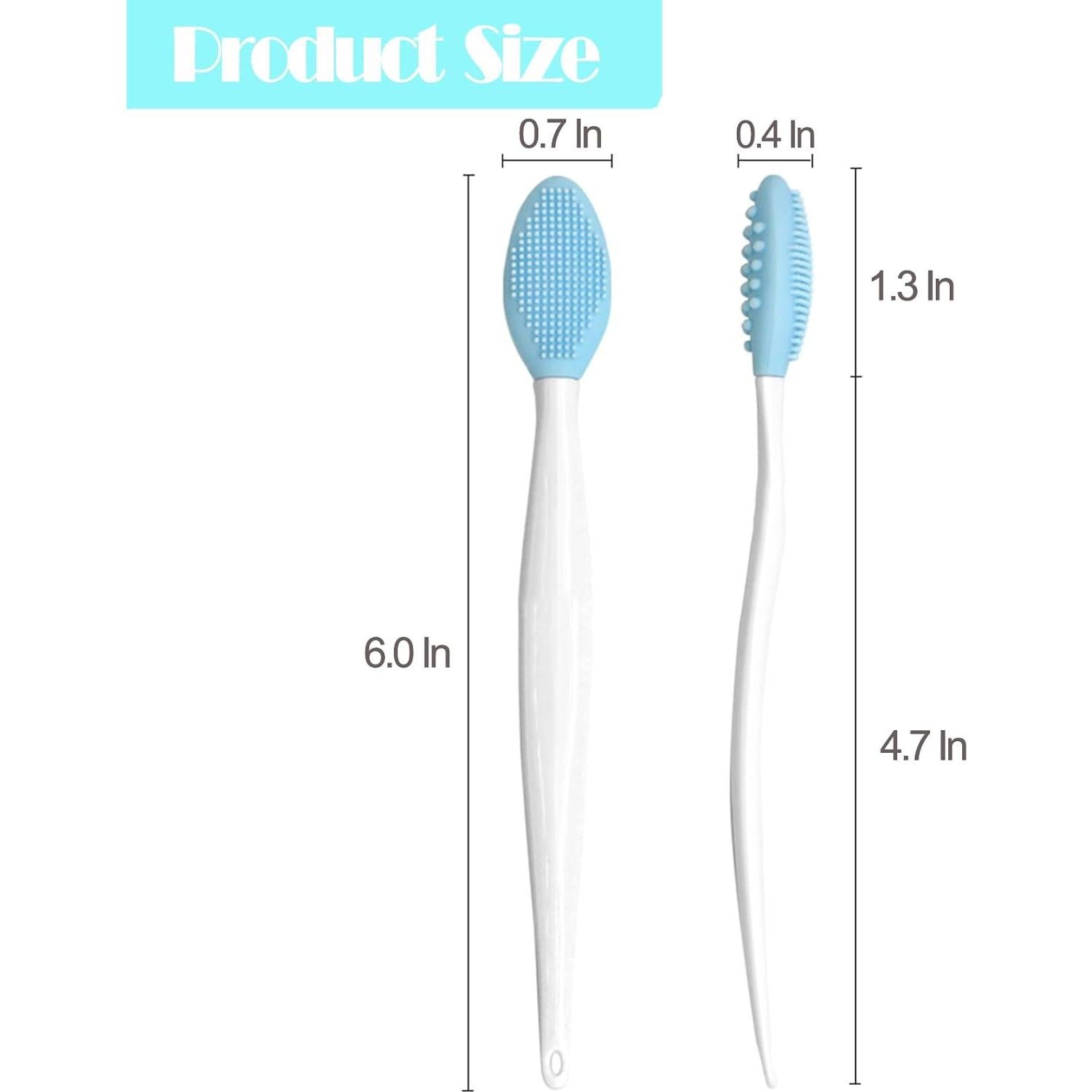 Cepillo Exfoliante de Silicona para Labios - 6 Colores