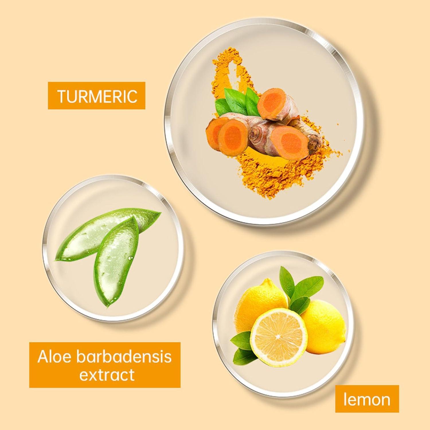 Exfoliante Labial Natural HWM 50g con Limón y Cúrcuma