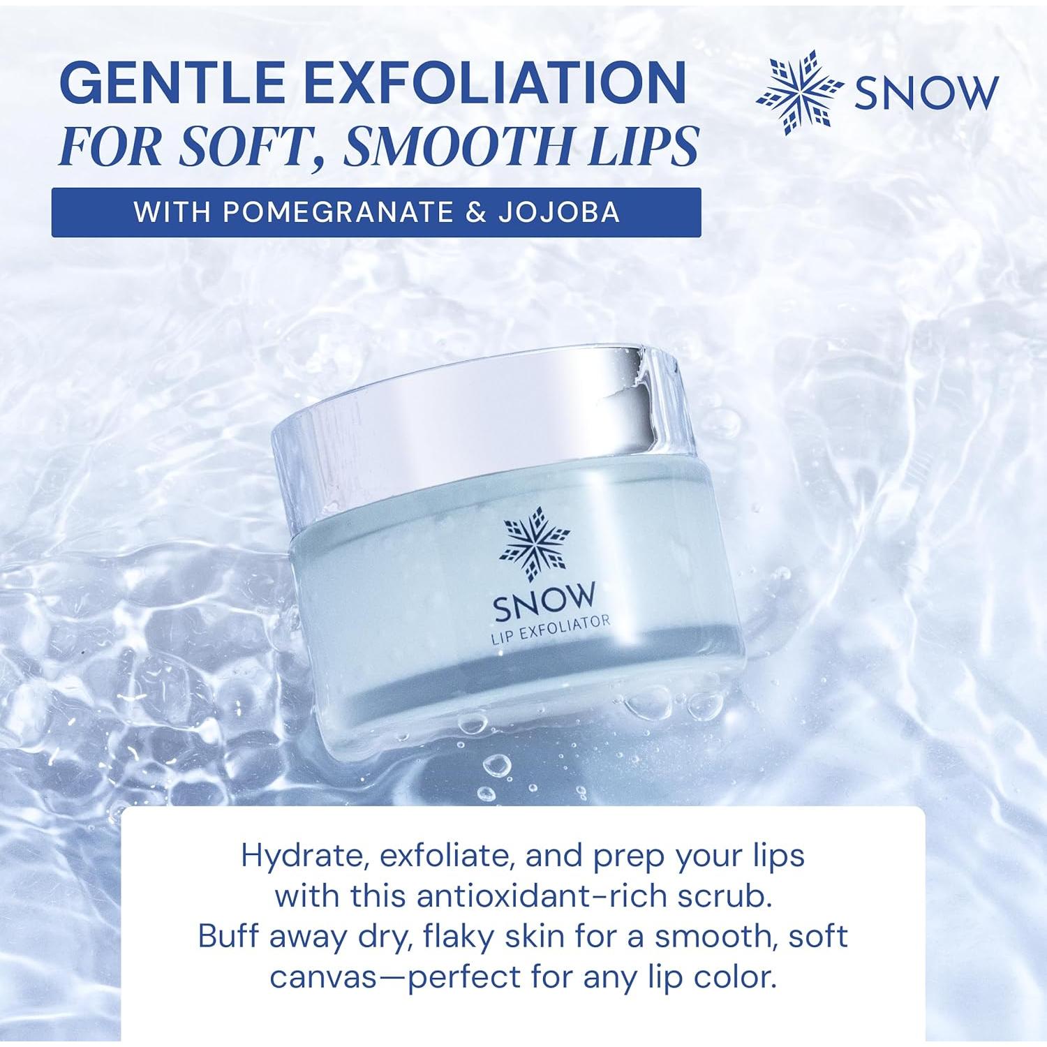 Exfoliante Labial SNOW con Azúcar, Jojoba y Lavanda - 39g