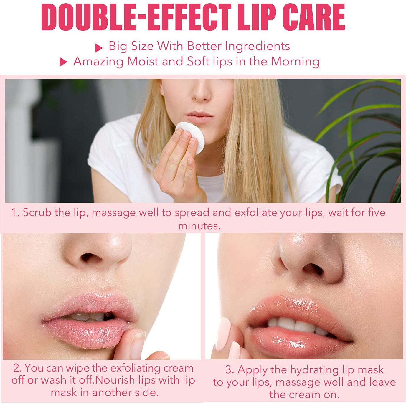 Exfoliante y Mascarilla para Labios Immetee 2 en 1 9.92g