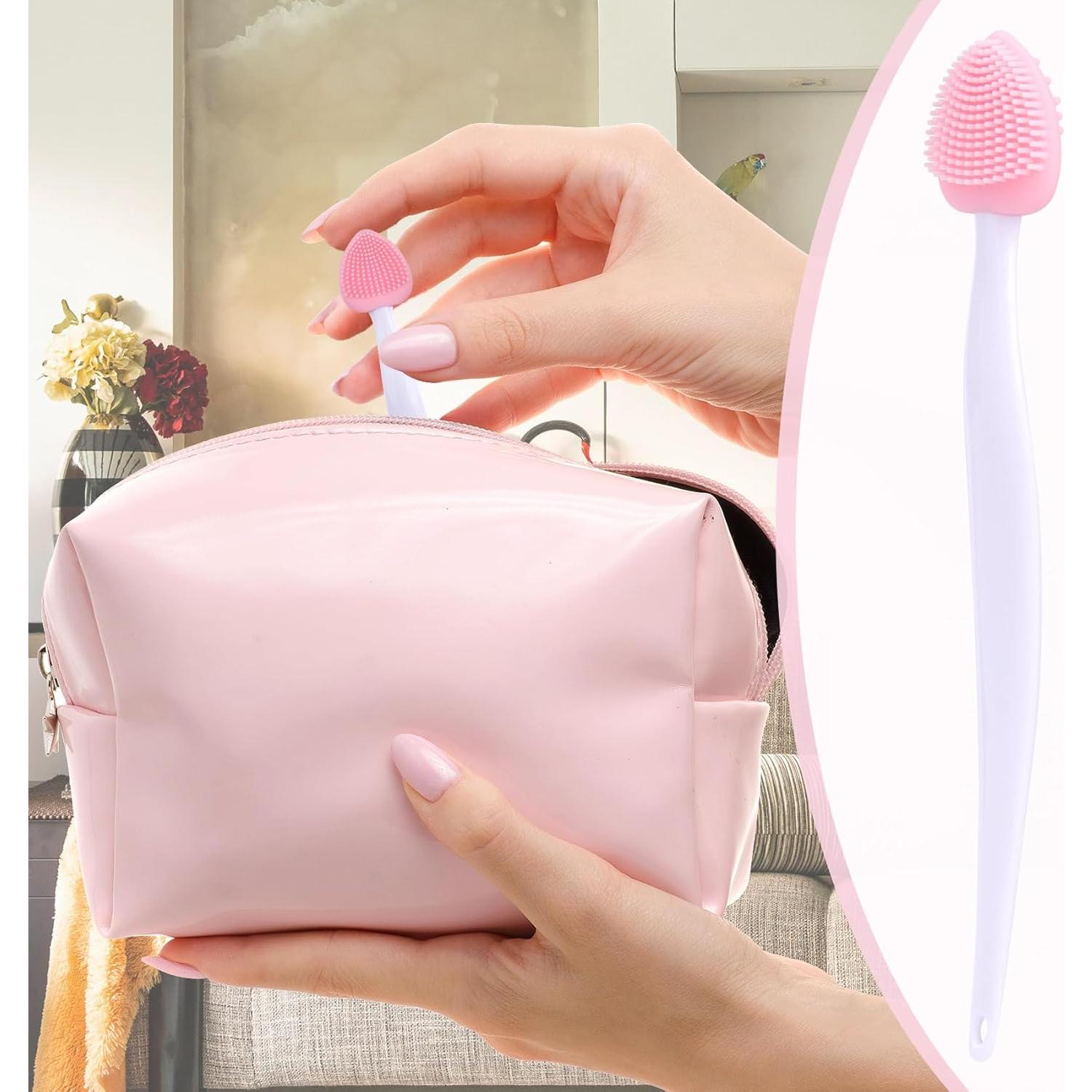 4 Cepillos Exfoliantes de Labios Winsyison de Silicona