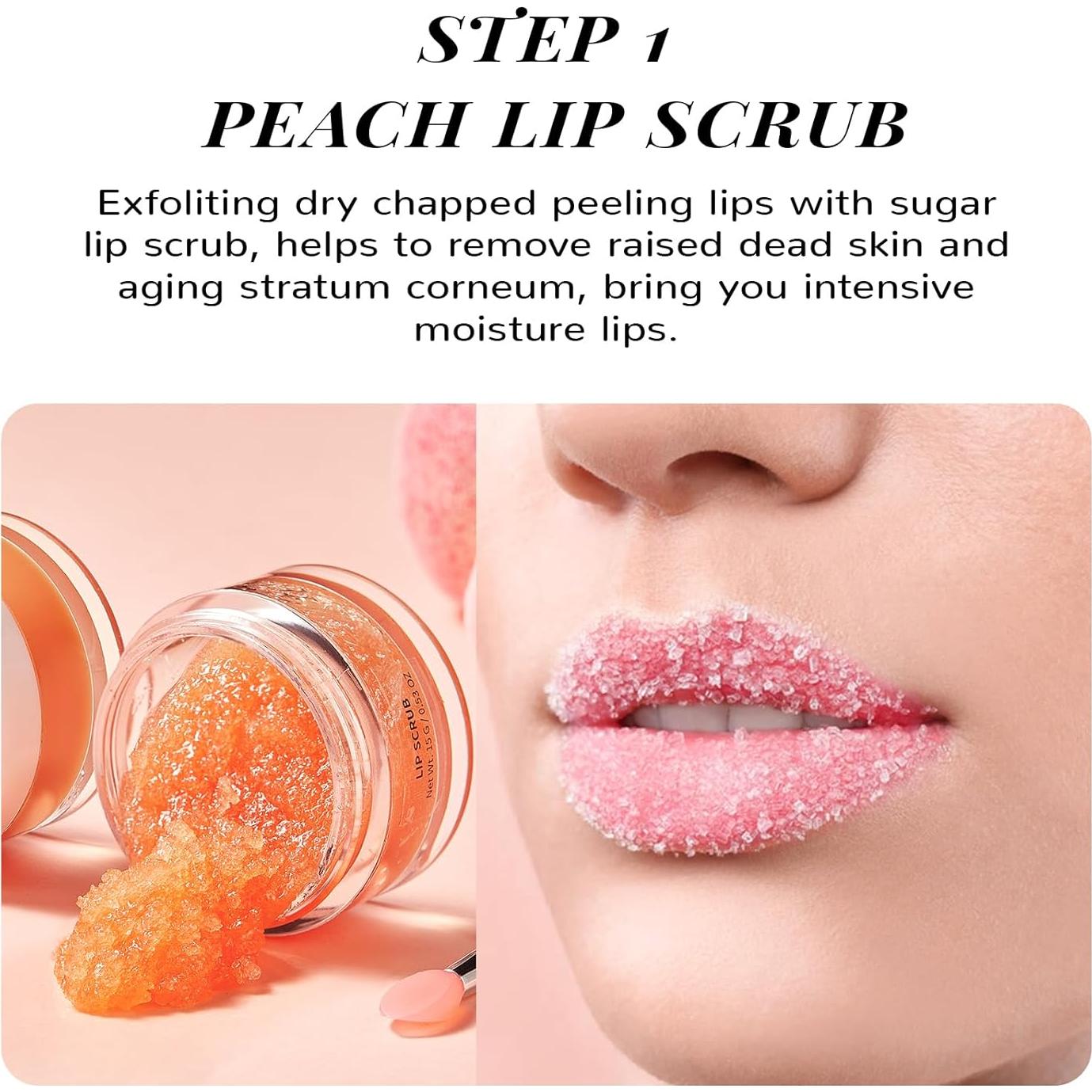 Conjunto de Cuidado Labial ANAI RUI - Mascarilla y Exfoliante