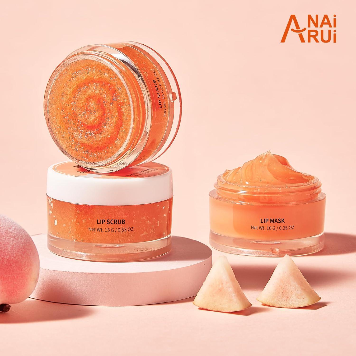 Conjunto de Cuidado Labial ANAI RUI - Mascarilla y Exfoliante