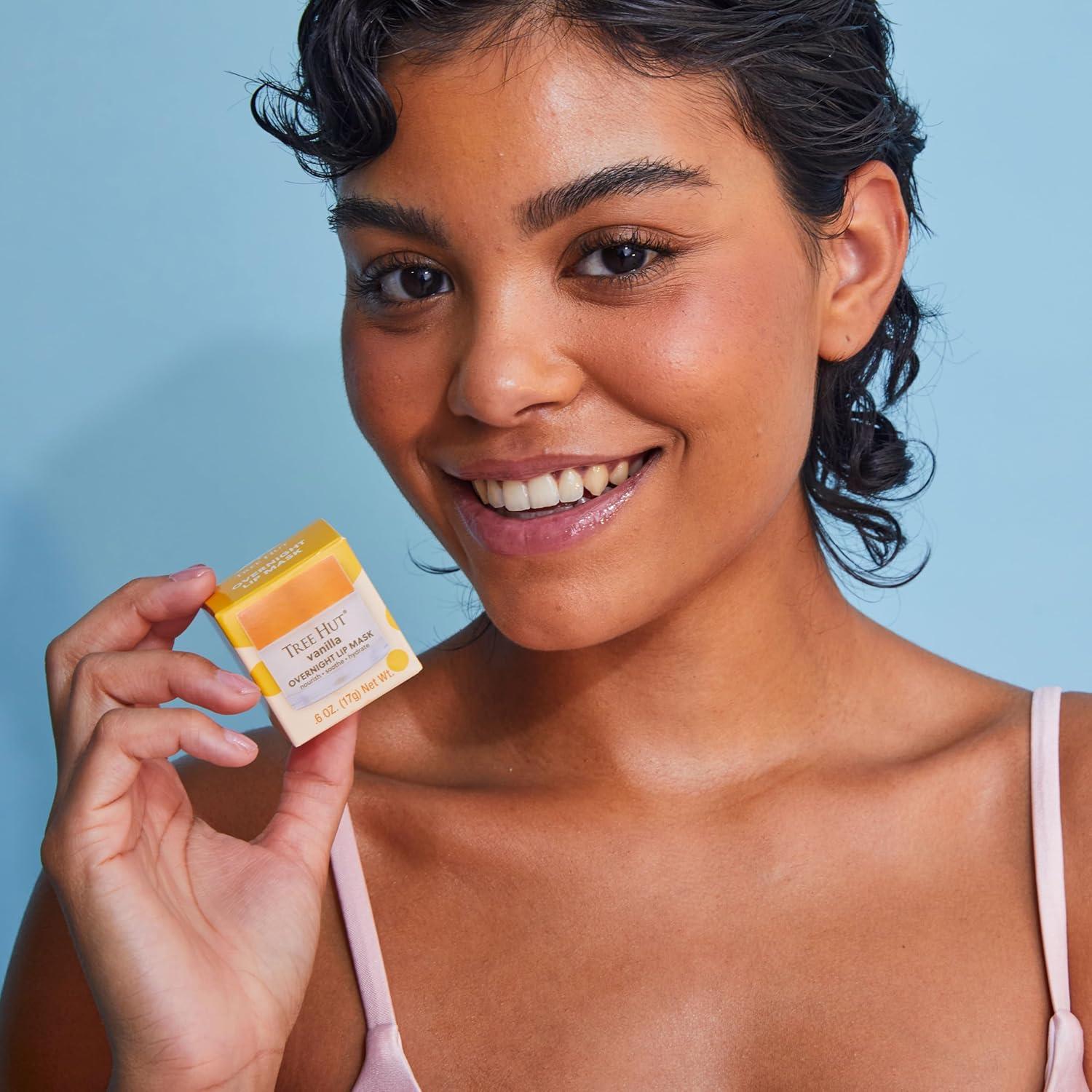 Mascarilla Labial Nocturna Tree Hut Vainilla 17 g Hidratante