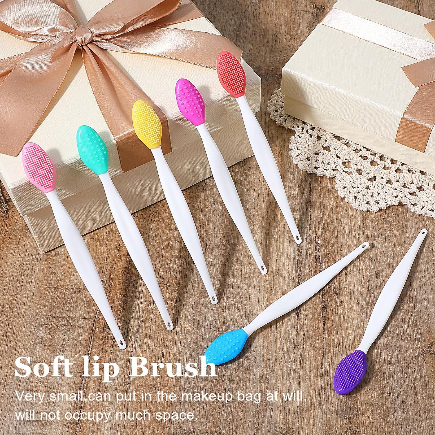 7 Cepillos Exfoliantes de Silicona Oruola para Labios y Nariz