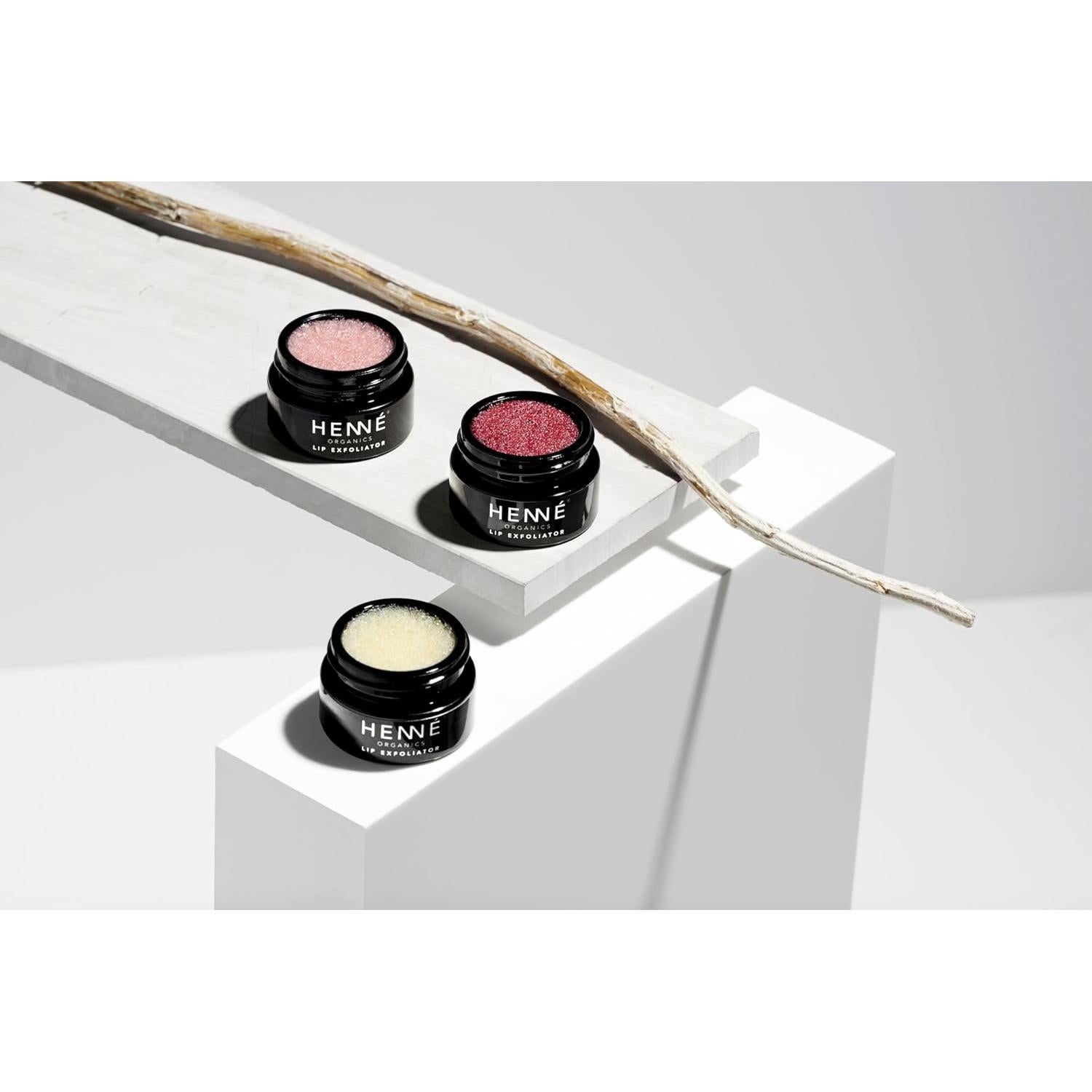 Exfoliante Labial Henné Organics Menta Lavanda 59g Natural