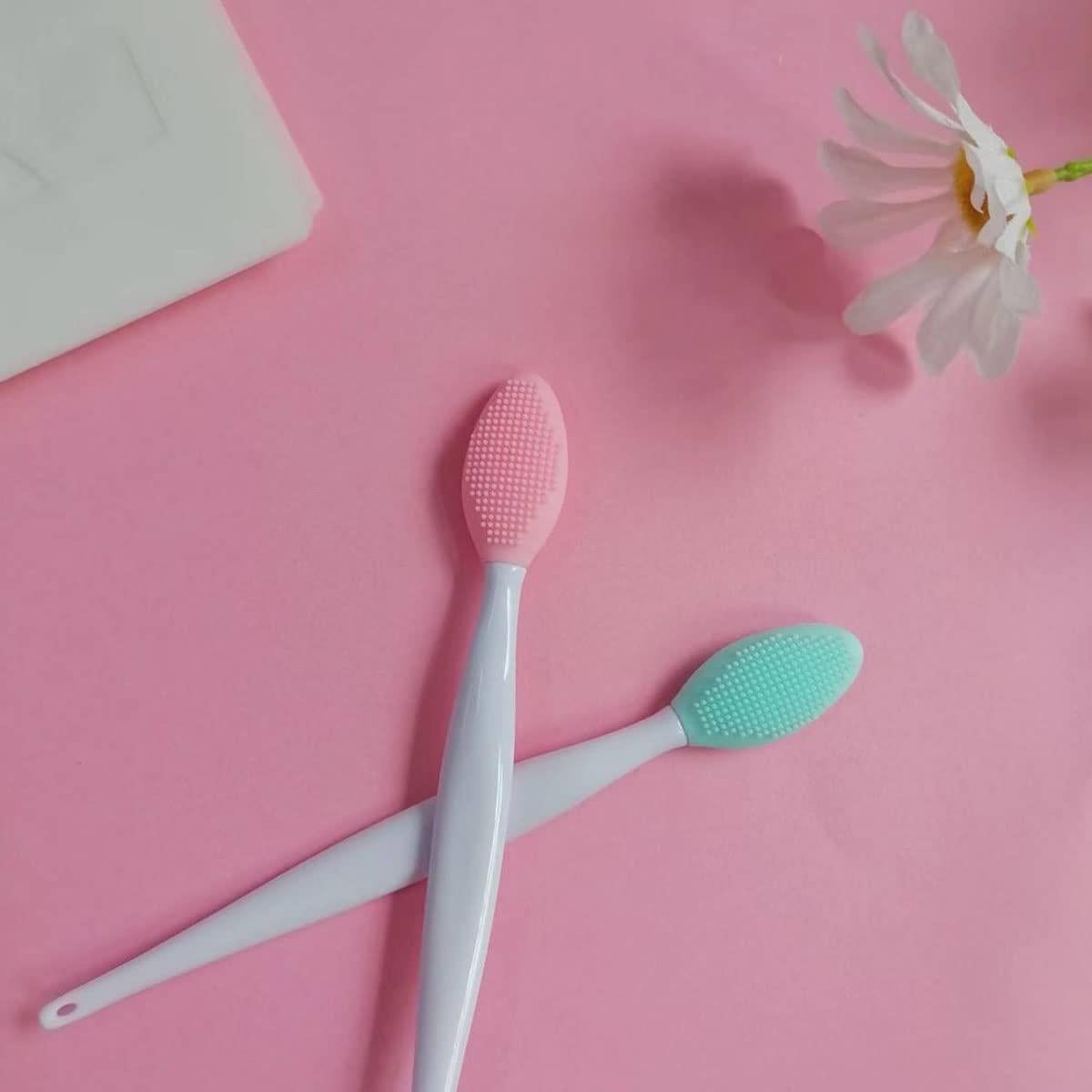 Set 4 Cepillos Exfoliantes de Labios Silicona ZYYC - Colores Variados