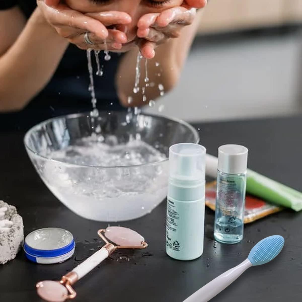 Set 4 Cepillos Exfoliantes de Labios Silicona ZYYC - Colores Variados