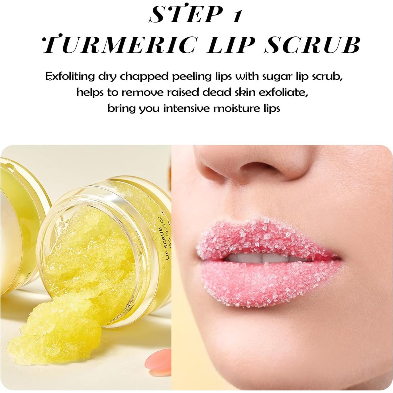 Kit de Cuidado Labial ANAI RUI - Exfoliante y Máscara Nocturna