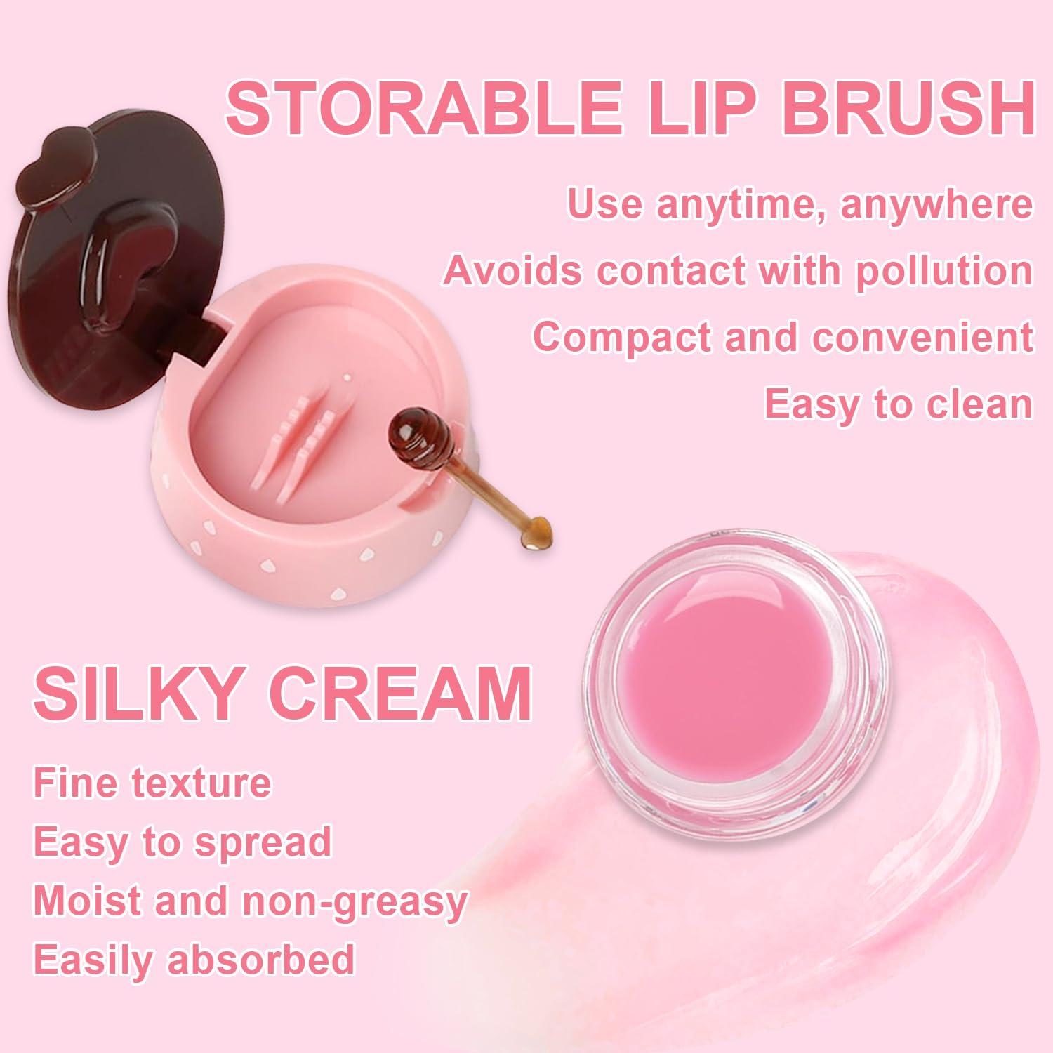 Juego de Terapia Labial Sigaitwax - 4 Piezas Exfoliantes y Mascarillas