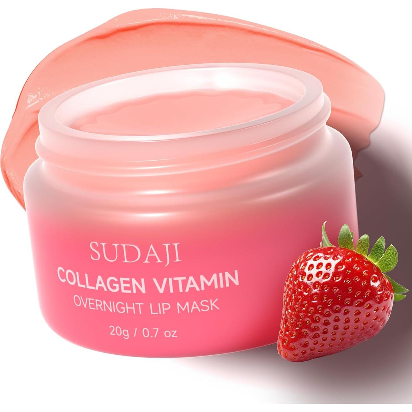 Mascarilla Hidratante para Labios SUDAJI con Colágeno y Ácido Hialurónico