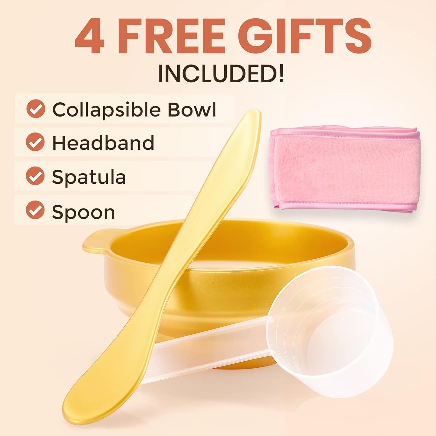 Mascarilla de Gel Premium BRUUN - Set 10 Tratamientos Spa