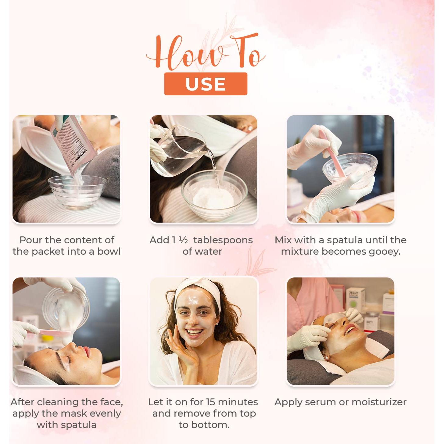 Mascarilla de Gel Premium BRUUN - Set 10 Tratamientos Spa