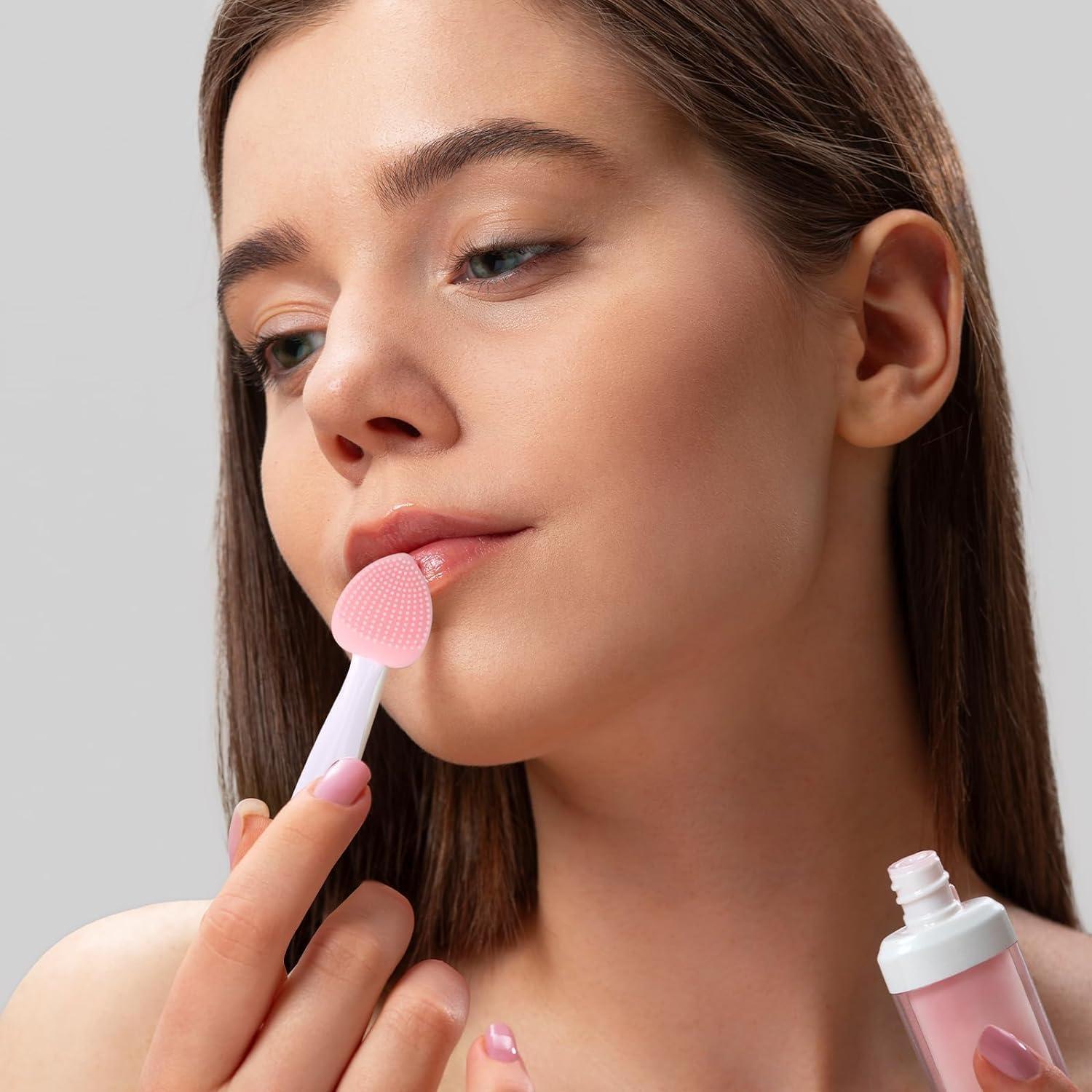 Juego de 3 Cepillos Exfoliantes de Labios Sluswallow - Silicona