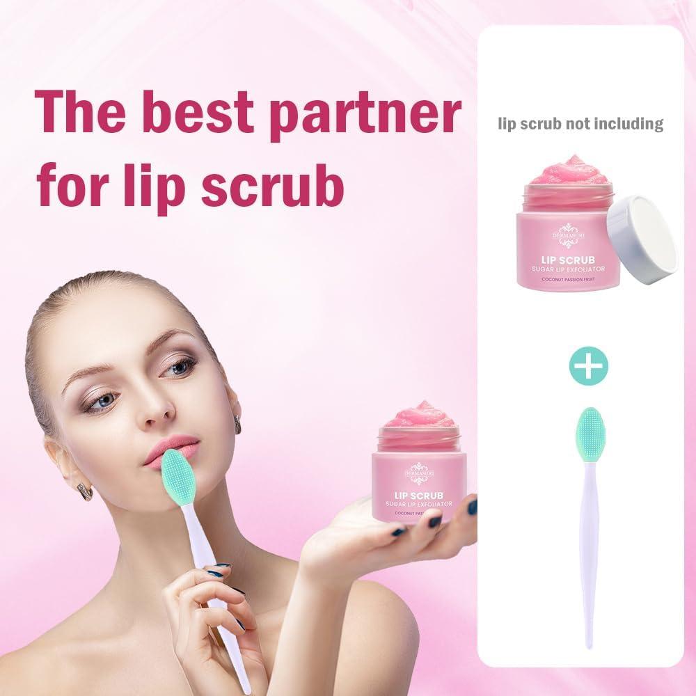 10 Piezas Cepillo Exfoliante de Silicona para Labios y Nariz