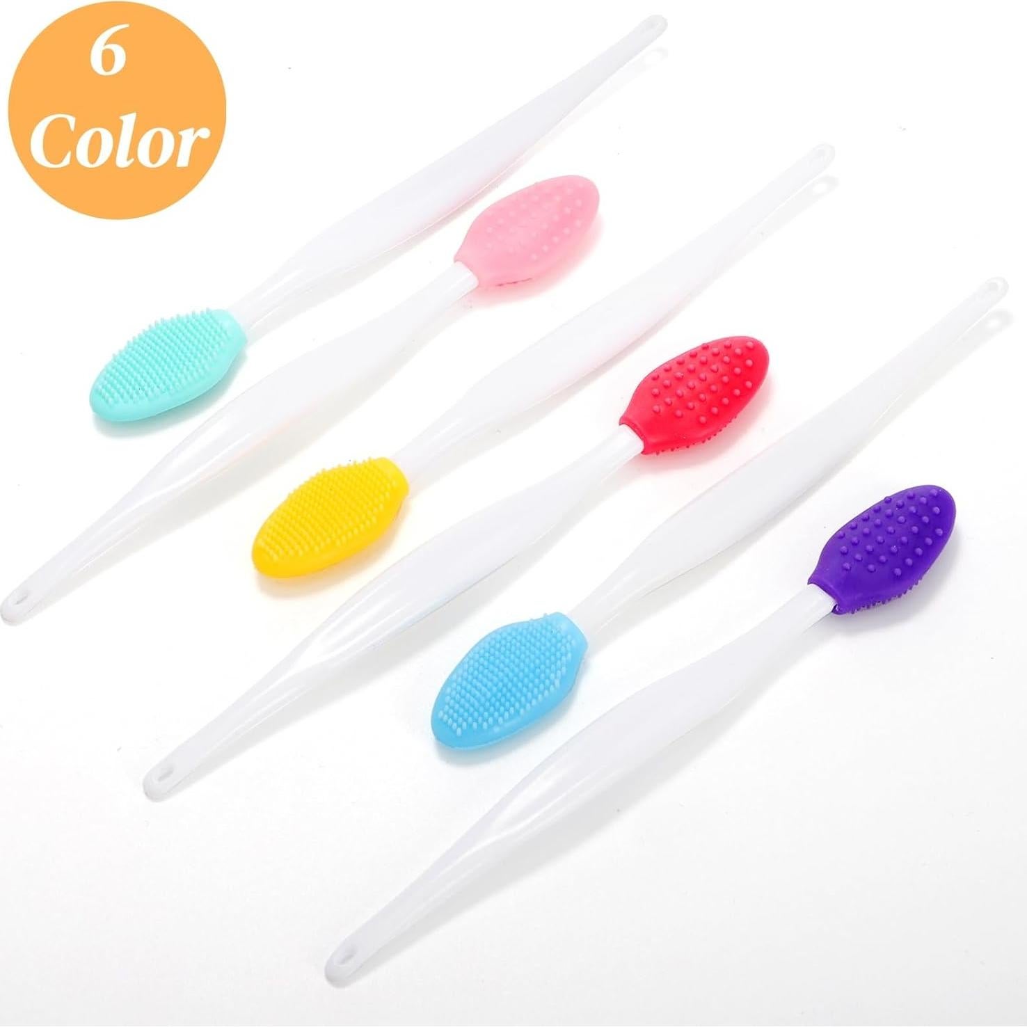 Paquete de 100 Cepillos Exfoliantes para Labios Acshio