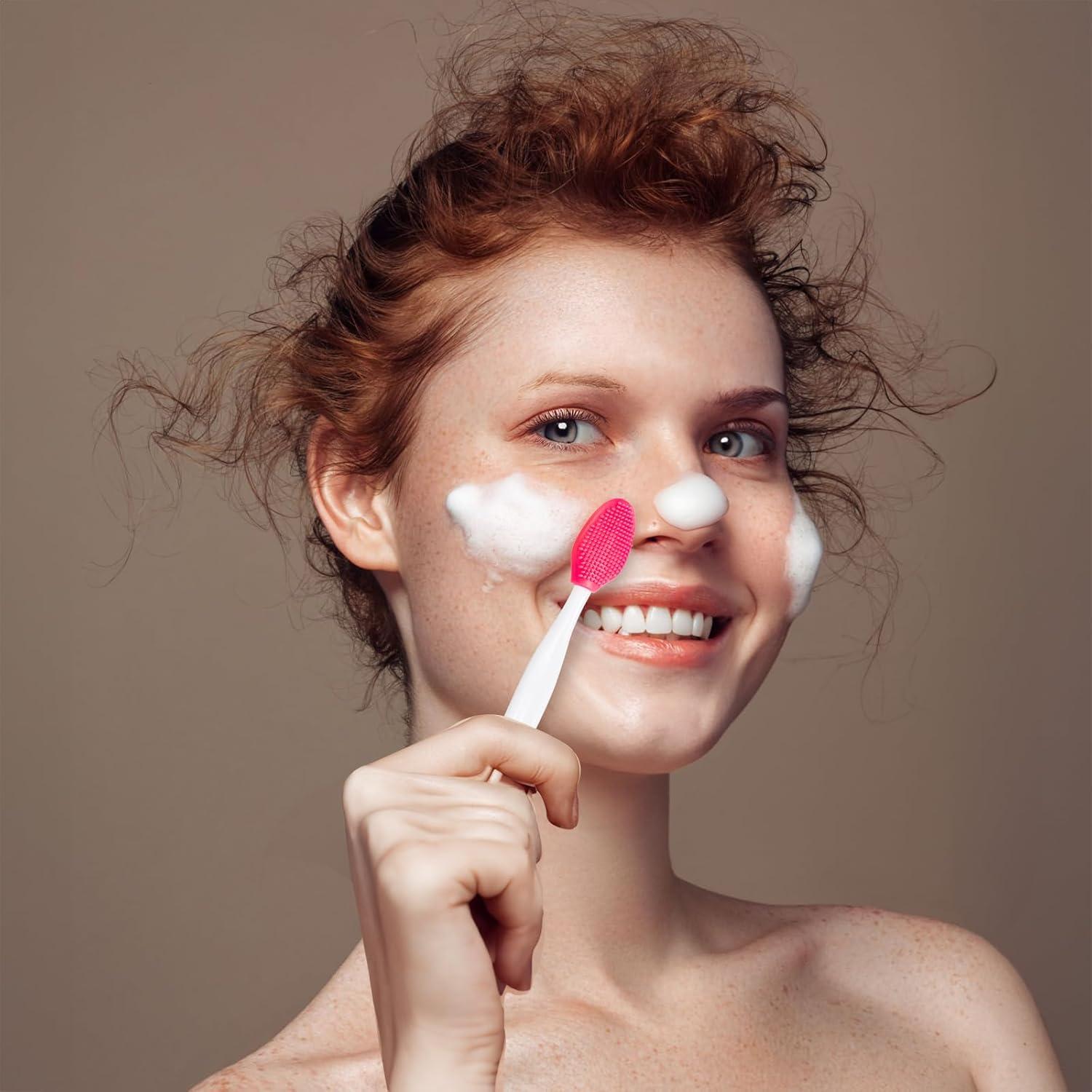 Paquete de 100 Cepillos Exfoliantes para Labios Acshio