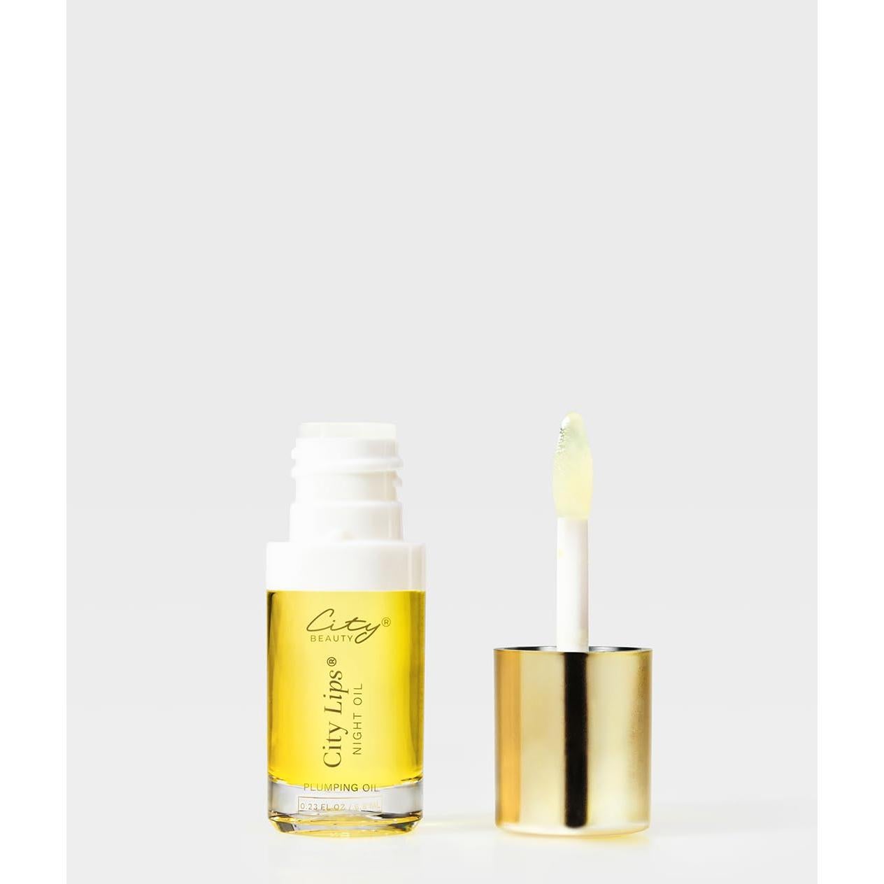 Aceite Nocturno Labial City Beauty - Hidratante Antienvejecimiento