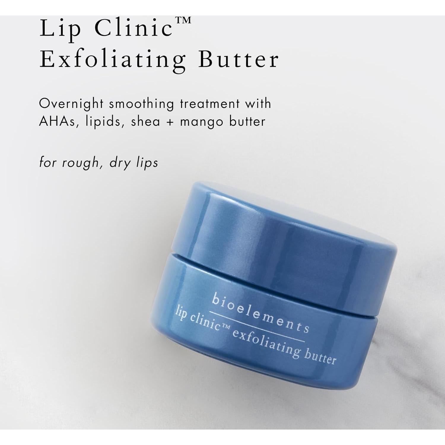 Mantequilla Exfoliante Bioelements Lip Clinic 9.73 ml - Vegano