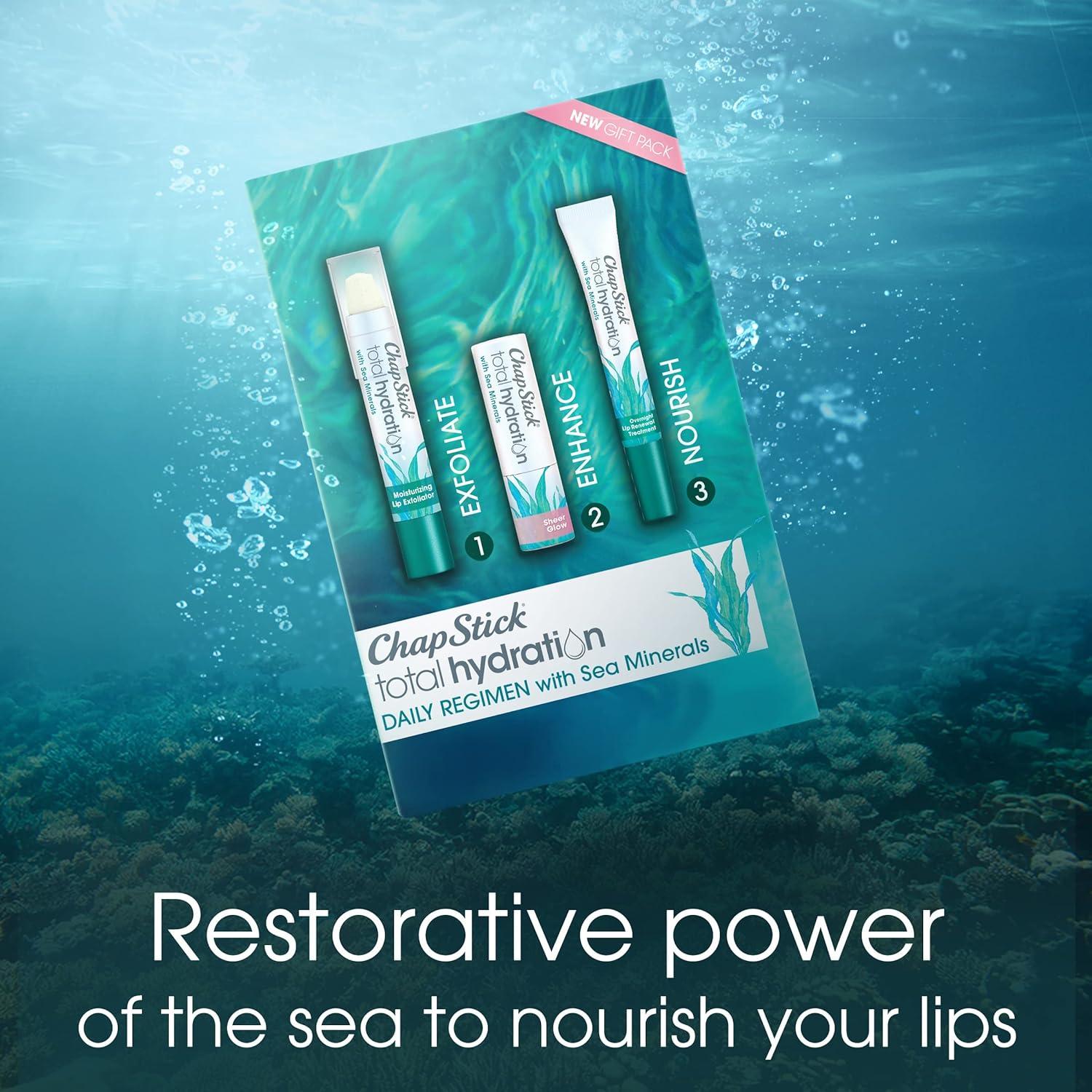 Paquete de Regalo ChapStick Total Hydration - 3 Productos Hidratantes