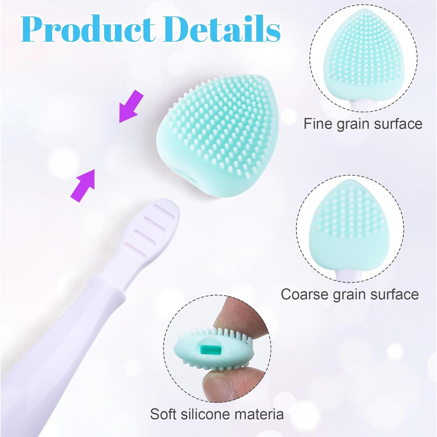 Cepillo Exfoliante de Labios Mxxipp Doble Cara Silicona 19.81cm