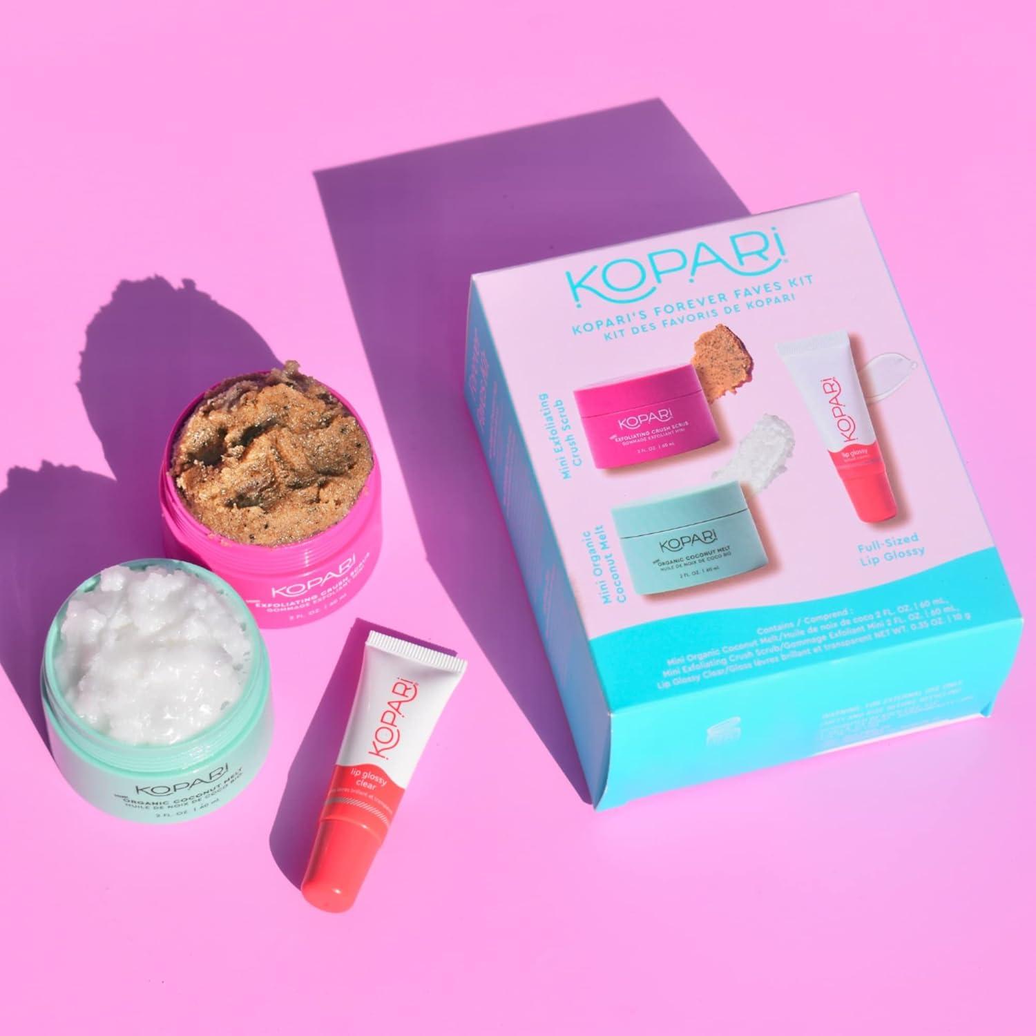 Kit de Cuidado de Piel Kopari: Mini Derretido de Coco y Exfoliante