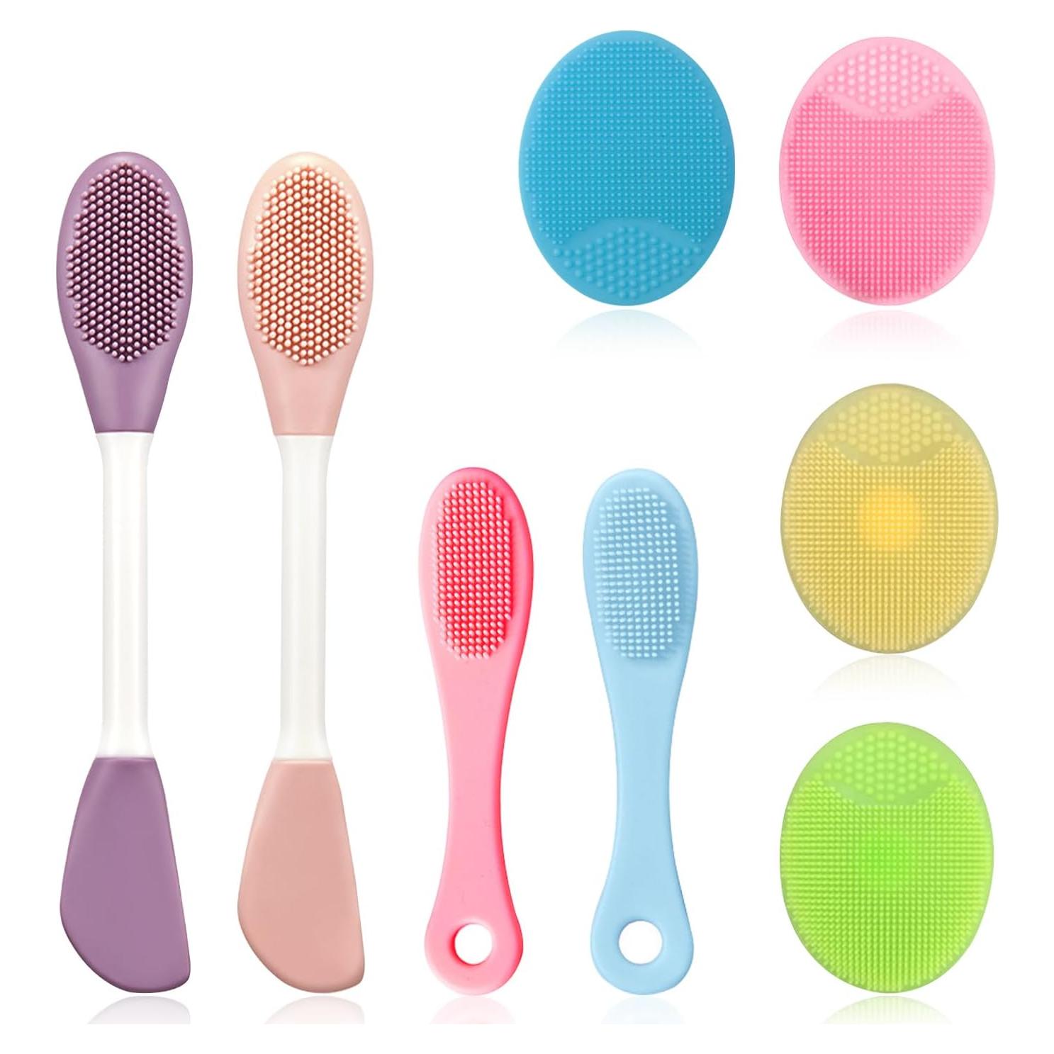 Juego de Exfoliador Facial de Silicona Genérico - 8 Piezas