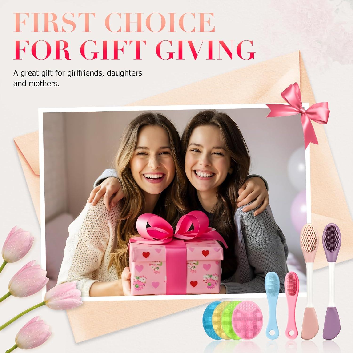 Juego de Exfoliador Facial de Silicona Genérico - 8 Piezas