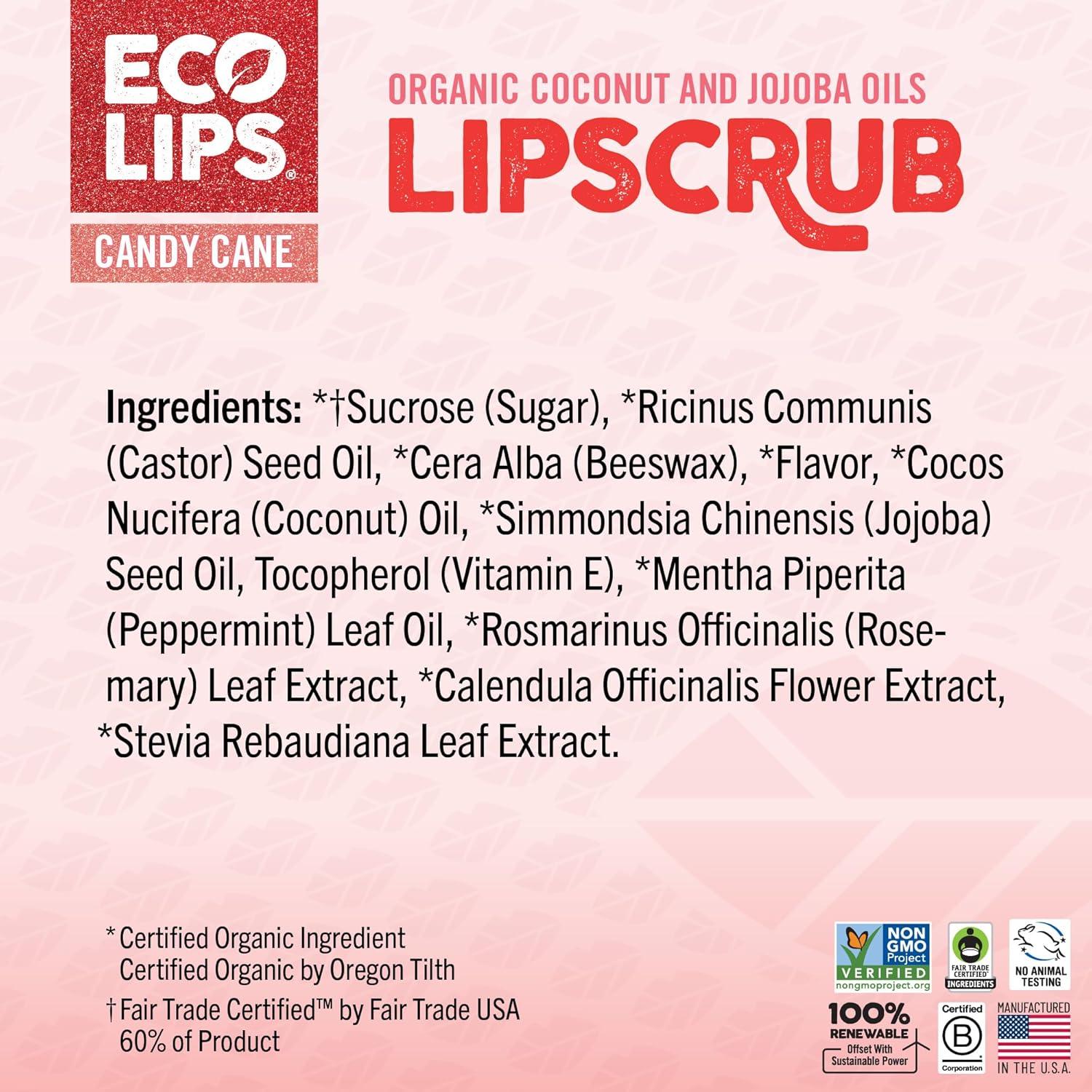 Exfoliante de Labios Eco Lips Vainilla Menta 7.09 g Natural