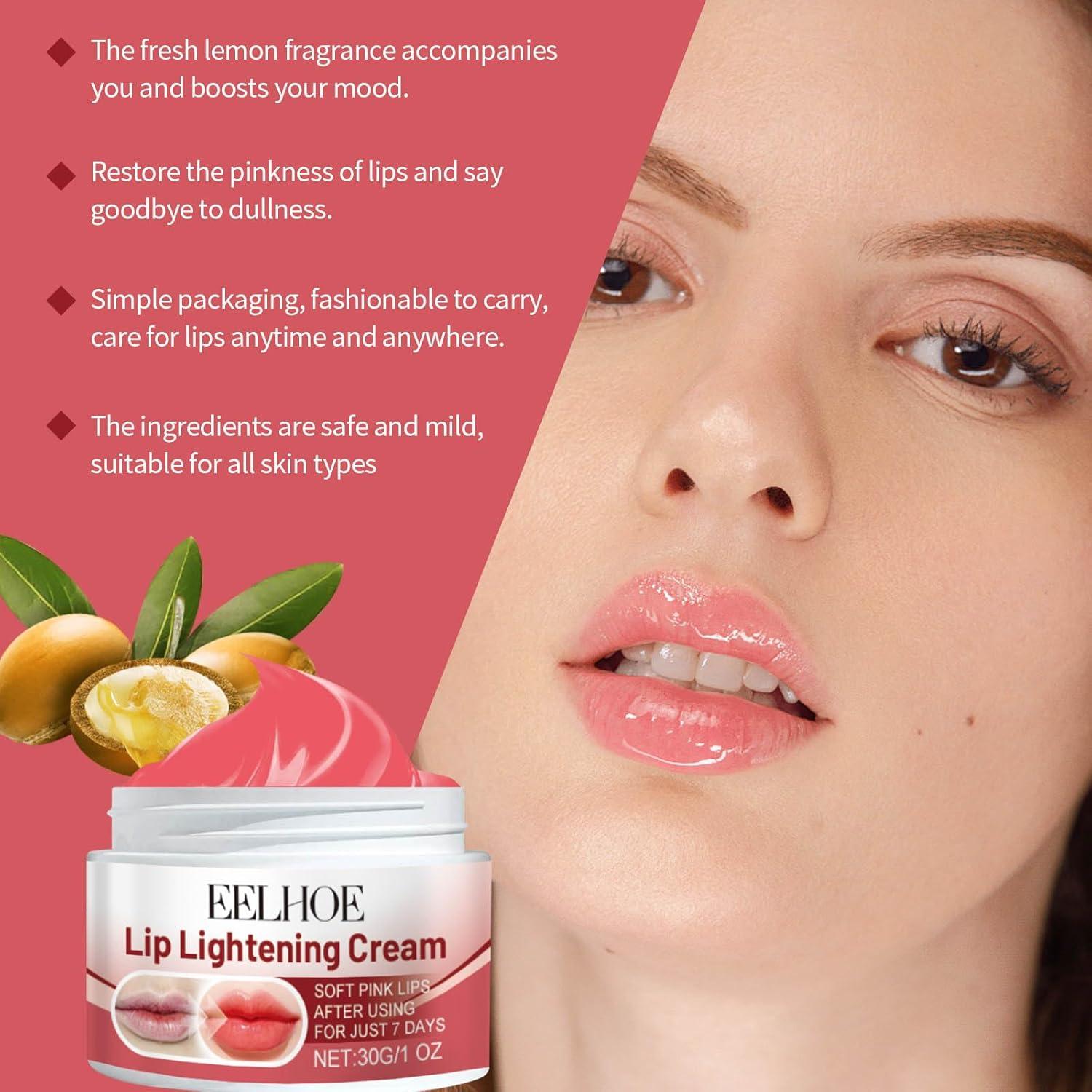 Bálsamo Aclarador de Labios de Limón YJLYQF 30g Hidratante