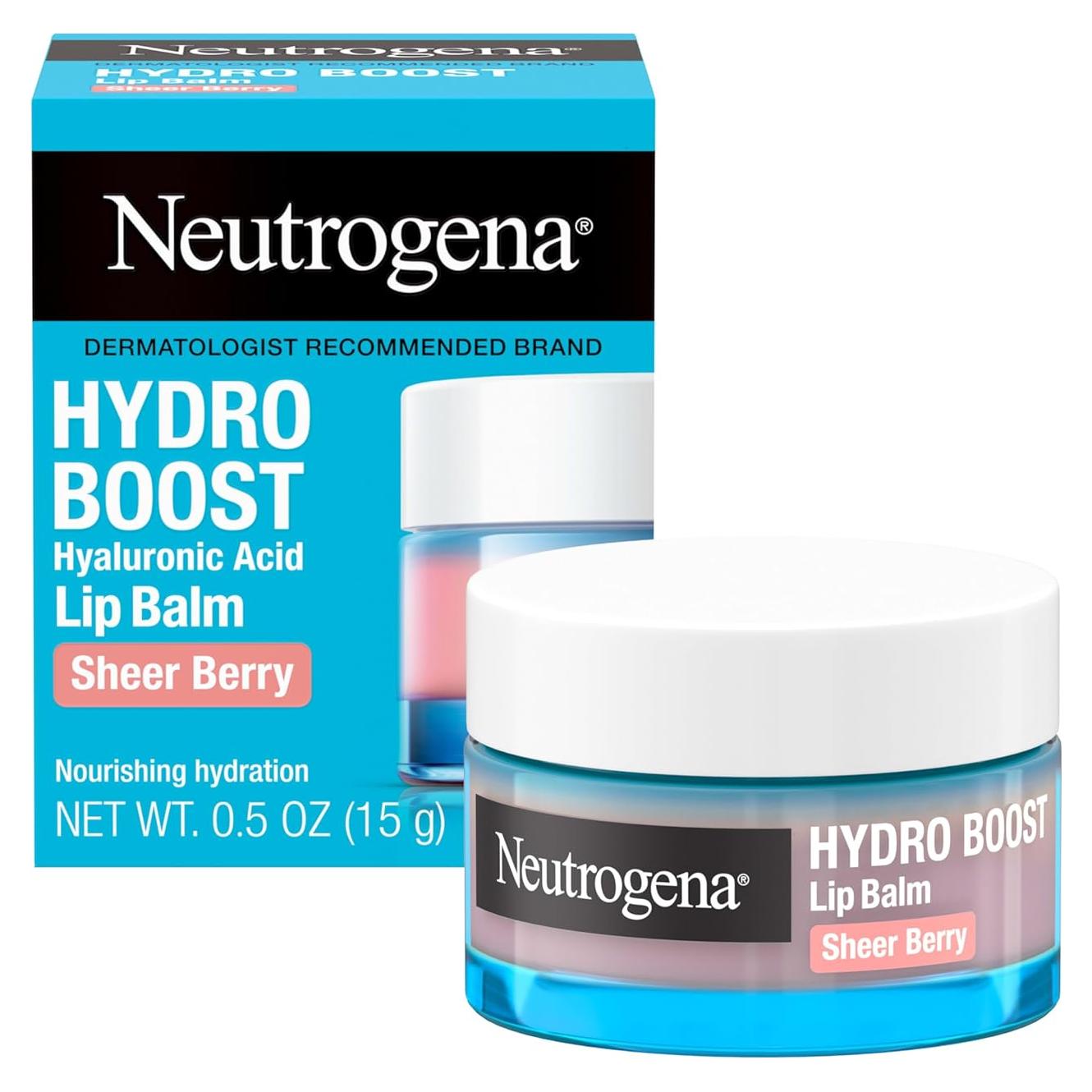 Bálsamo Labial Neutrogena Hydro Boost 14.17 g Rosa Transparente