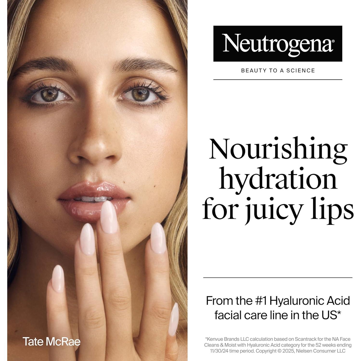 Bálsamo Labial Neutrogena Hydro Boost 14.17 g Rosa Transparente