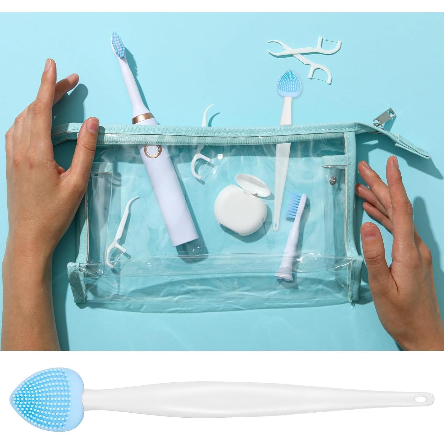 5 Pcs Cepillo Exfoliante de Labios Silicona Doble Cara Hpmjz