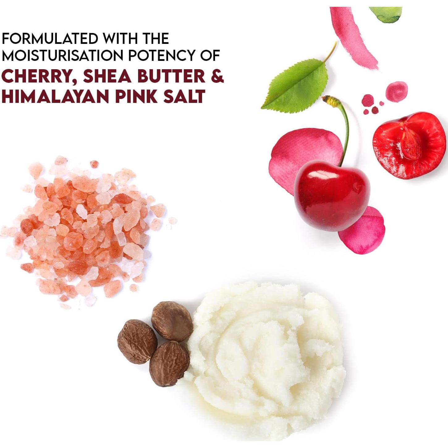 Bálsamo Labial Orgánico WBM Cereza y Manteca de Karité 2 Piezas