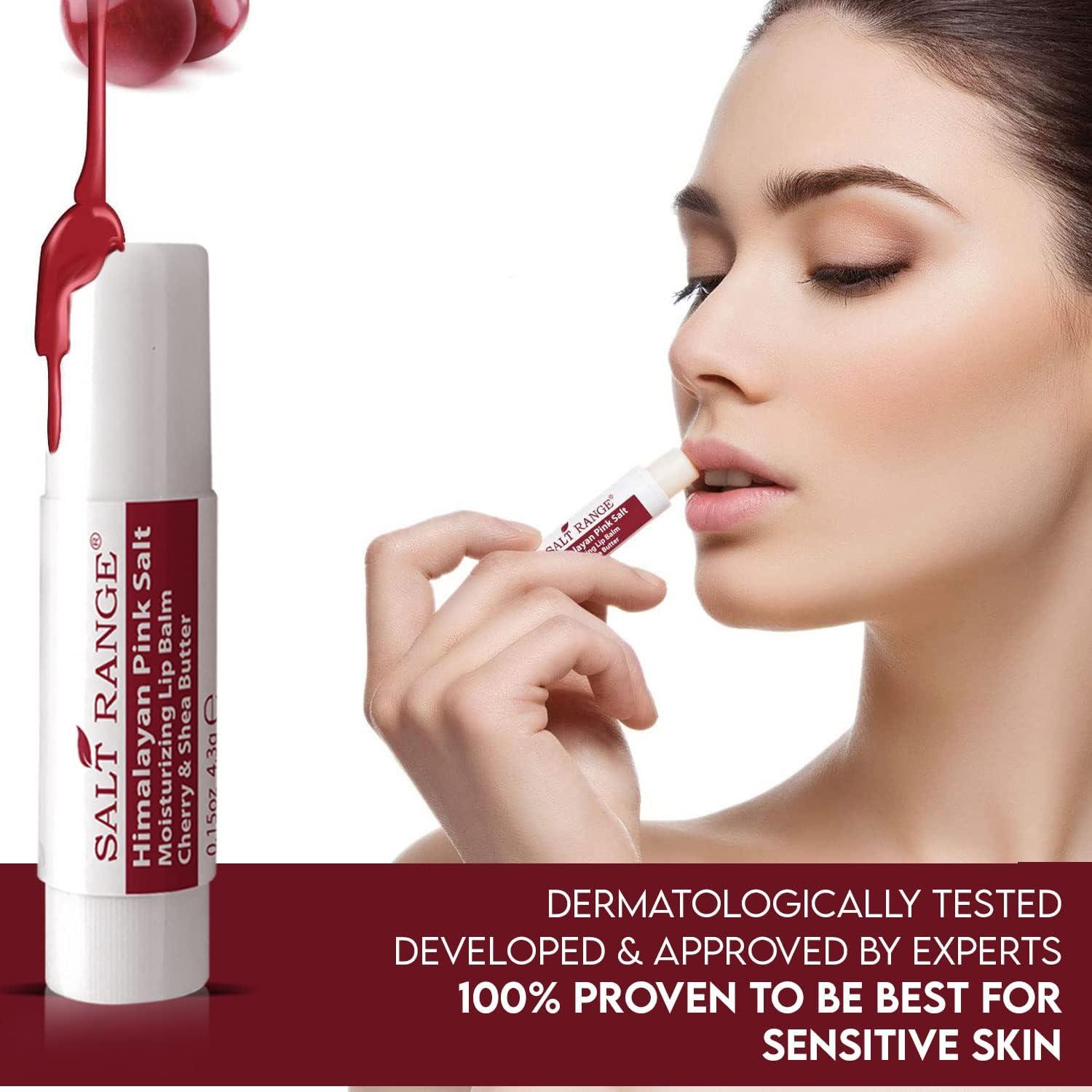 Bálsamo Labial Orgánico WBM Cereza y Manteca de Karité 2 Piezas
