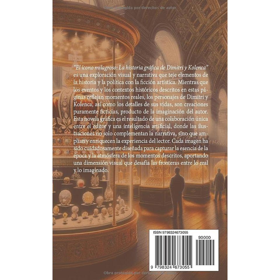 El ícono milagroso: La historia gráfica de Dimitri y Kolenca: Novela gráfica (Spanish Edition)