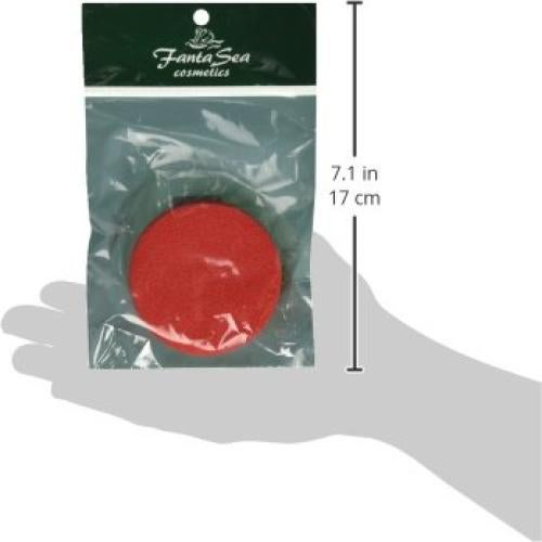 Esponja Cosmética Roja Extra Gruesa Burmax FSC356 1.9 cm