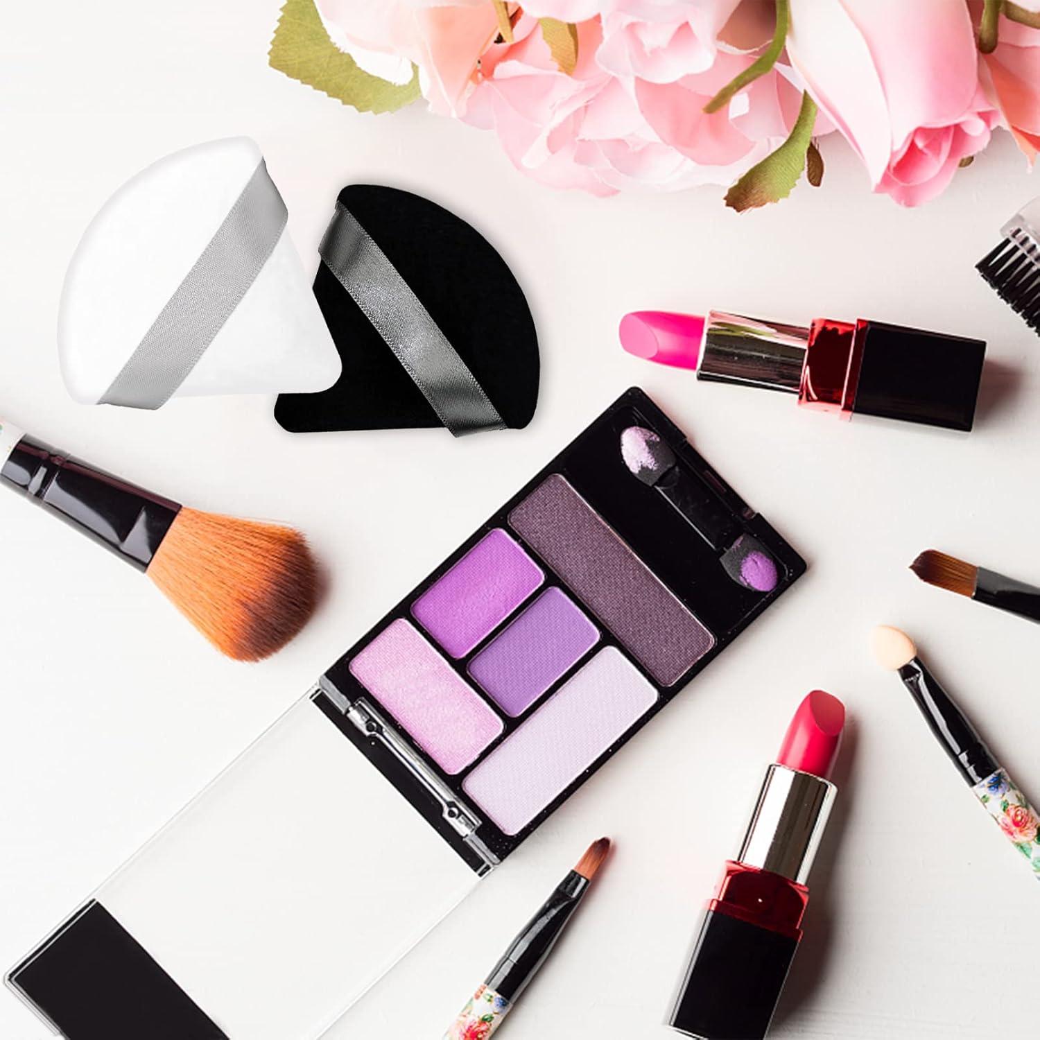 12 Esponjas de Polvo Cosmético Scartink Triangulares 7 cm