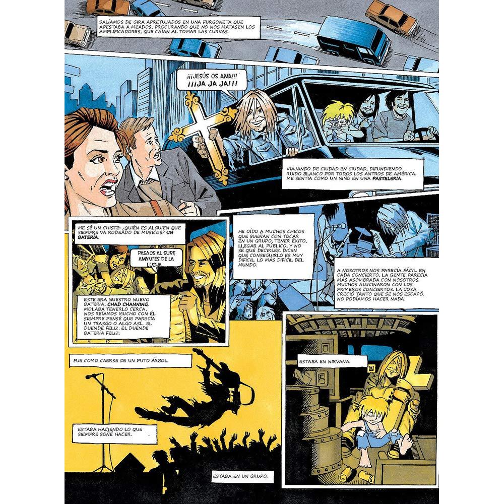 Kurt Cobain: El ángel errático (La novela gráfica del rock) (Spanish Edition)