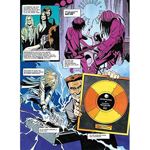 Kurt Cobain: El ángel errático (La novela gráfica del rock) (Spanish Edition)