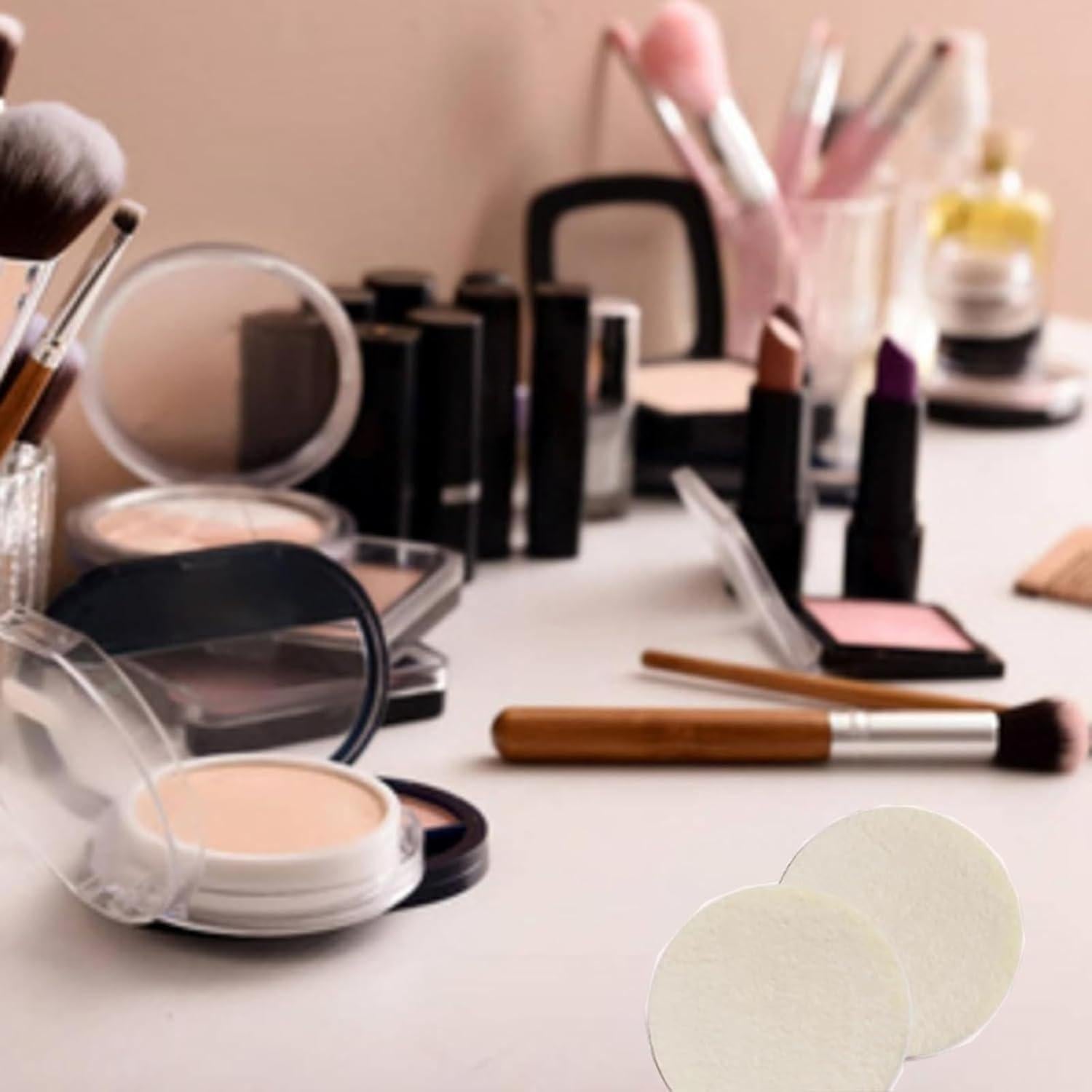 Esponjas de Maquillaje Compactas Anleolife 24 Pcs Suaves