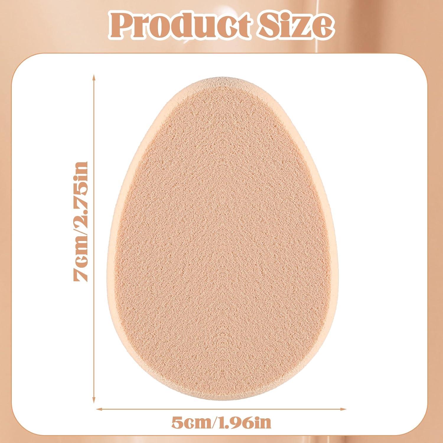 Set de 6 Esponjas de Maquillaje KALIONE Planas Beige