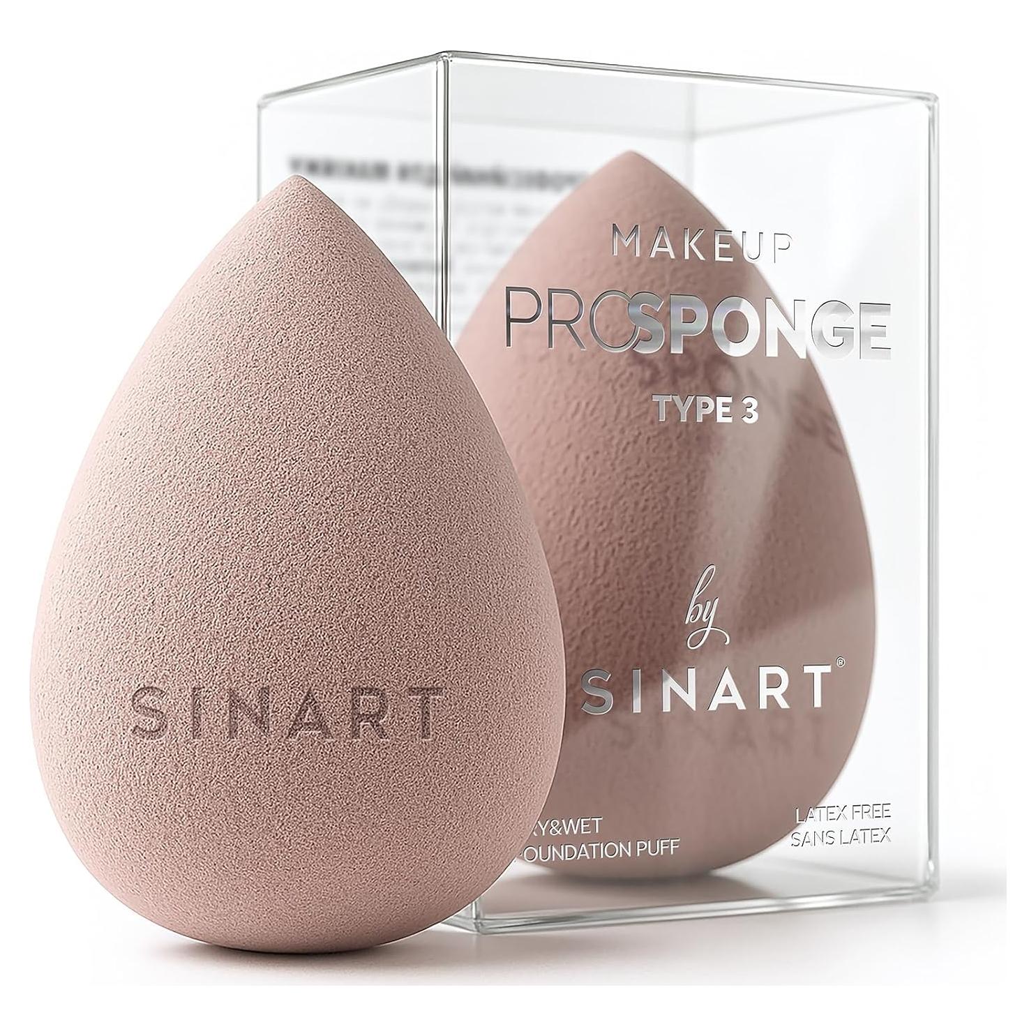 Esponja de Maquillaje PROsponge Beige Vegana y Libre de Crueldad