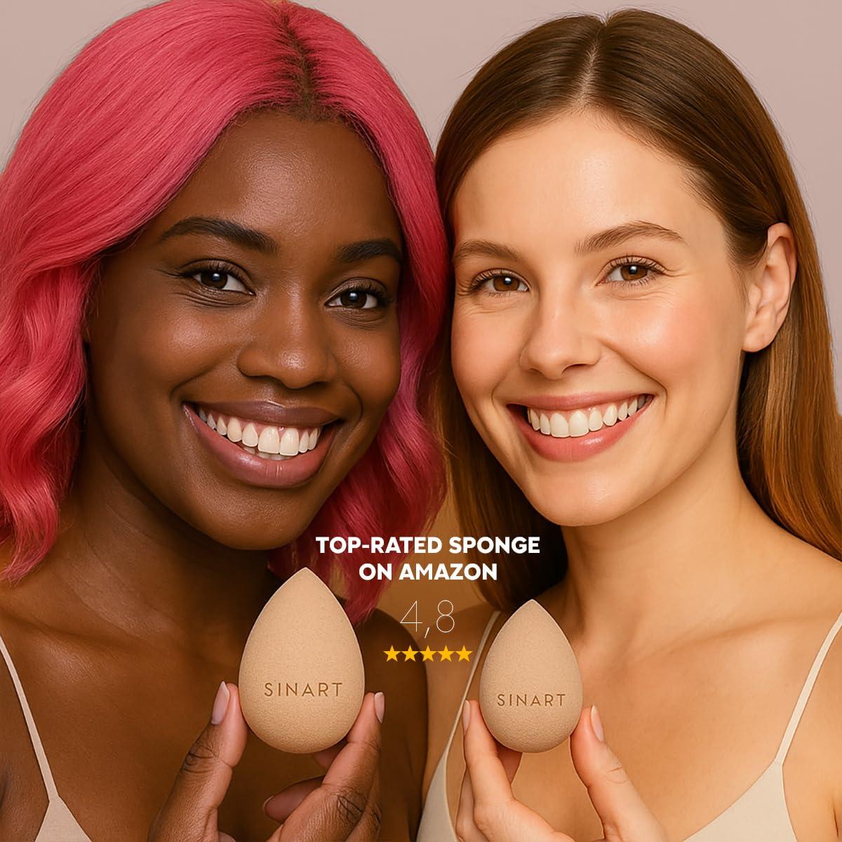 Esponja de Maquillaje PROsponge Beige Vegana y Libre de Crueldad